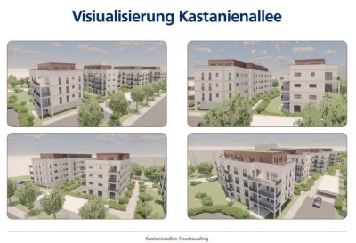 Neubau! Voll möblierte 2-Zimmer-Wohnung mit Balkon – top Lage in Neutraubling – ab 01.01.2026