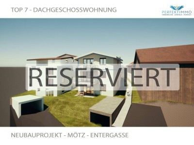 Tolle Dachgeschosswohnung mit 3 Zimmern in Neubau - Top 7 *RESERVIERT*