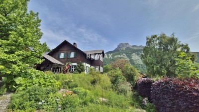 ***VERKAUFT*** Altaussee: Haus mit Seeblick, Traumgarten, Carport