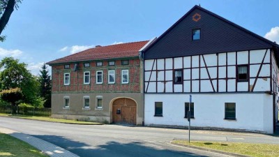 ca. 32.000 m² Wald und Wiesefläche mit dazugehörigen Bauernhof im OT Dreba Neustadt an der Orla