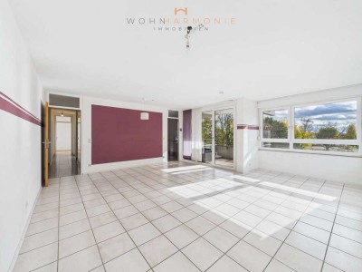 Bezugsfreie 3,5 Zi.-Wohnung – gut erreichbar, mit Balkon und Einzelgarage