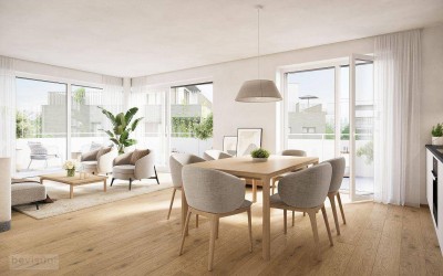 AM FLIEGENSPITZ - 3 Zimmer mit großem Balkon | Modern - Hell - Nachhaltig | Provisionsfrei!