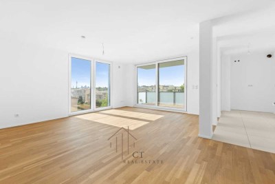 Hochwertig wohnen am Riedberg – Neuwertige 3-Zimmer-Wohnung mit Skyline-View