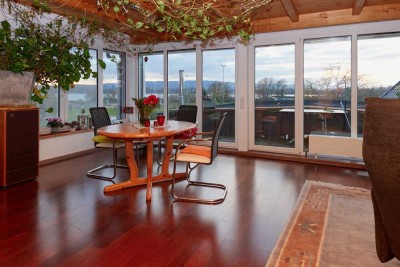 Maisonette-Wohnung mit Panoramasicht in Markelfingen