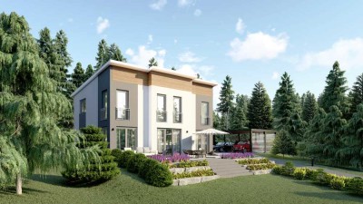 Stadtvilla ‚Kopenhagen‘ – Zeitlose Eleganz trifft moderne Wohnqualität