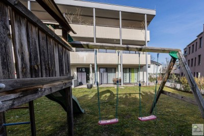 Schöne 4-Zimmer-Wohnung mit Garten, Terrasse und Stellplatz in Weidling!