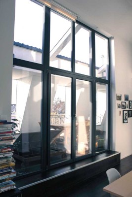 BIETERVERFAHREN: Urbanes Penthouse mit uneinsehbarer Dachterrasse+unverbautem Blick