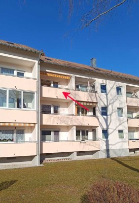 Geschmackvolle 2-Zimmer-Wohnung mit Balkon in Kaufbeuren-Neugablonz