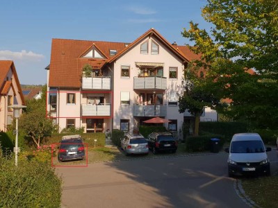 Gepflegte 3,5-Zimmer-Wohnung mit Balkon und EBK in Michelbach an der Bilz