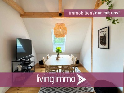 Kernsanierte, möblierte 3-Zimmer-Wohnung mit großzügiger Dachterrasse in Passau/Hacklberg