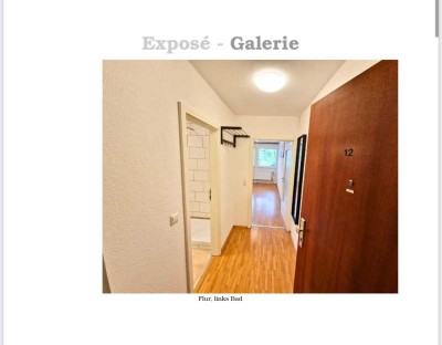 1,5-Zimmer Wohnung, 1. OG, Eggenstein-Leopoldshafen, EBK, Balkon