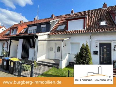 Hannover/Groß-Buchholz -charmantes, komplett saniertes RMH / Wohnen am Kanal !