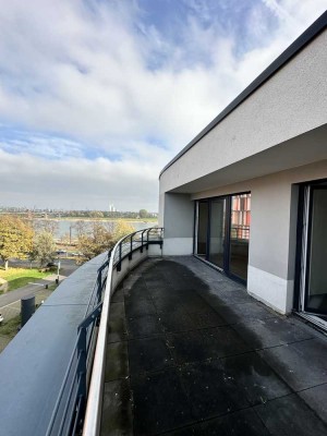 VIS á VIS • PENTHOUSE ** Rheinblick ** 2 Dachterrassen ** Innenstadtnah