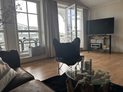 3 Zimmer Penthouse-Wohnung exklusiv möbliert Sellin / Rügen zu vermieten