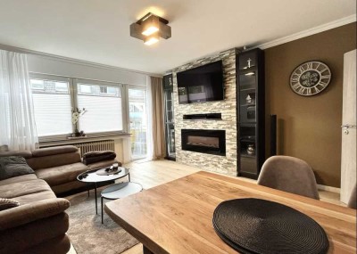 Moderne, voll möblierte 3-Zimmer-Wohnung mit Balkon in Stolberg-Münsterbusch