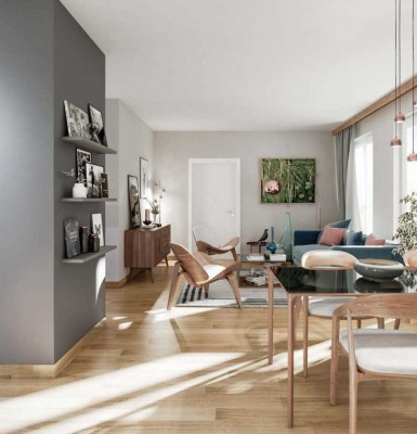 Exklusives Penthouse mit großer Terrasse, Nolte-EBK & 2,70 m Deckenhöhe