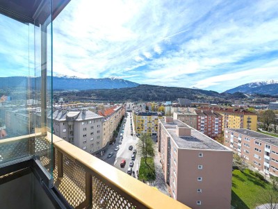 Wohnen mit Weitblick im Herzen der Stadt mit TG-Stellplatz