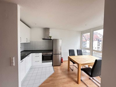 5 Minuten fußläufig KIT! Helle 2-Zimmer Wohnung im 3. OG mit Aufzug in Karlsruhe Oststadt