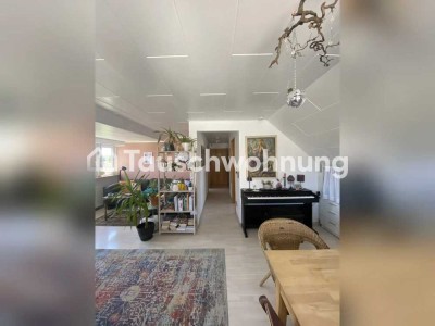 Tauschwohnung: Dachgeschosswohnung isoliert gegen Sommerhitze in Degerloch