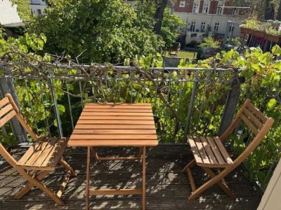 Möblierte 2-Raum-Wohnung mit gehobener Innenausstattung mit EBK in Leipzig, 0172 4689471