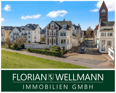 Cuxhaven - Döse l Traumhaftes Mehrfamilienhaus mit 3 Wohneinheiten in 1.Reihe mit Blick auf den Stra