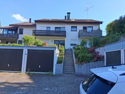 Aussichtslage - 3,5 Zimmer-Maisonette-Wohnung mit Garage/Balkon