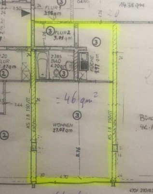 Freundliche 1-Zimmer-Wohnung in Vechta.