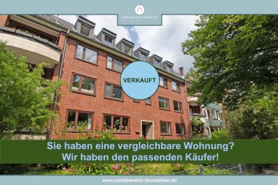 Schöne 3,5 Zi - ETW mit  Südbalkon in herrlicher Lage Hohenfelde nahe U-Bahn!