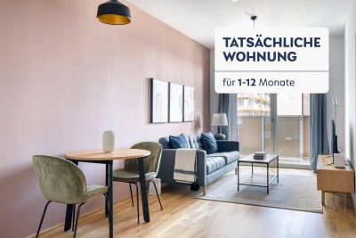 Neubau 2 Zi mit Freifläche, dazu schöner Ausblick über Wien mit Gym, Wellness, U3 Gasometer (VIE304)