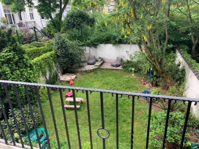 Rarität mit gr. Garten in D.-Oberkassel ! Renovierte 2-3 Z.-Wohnung in bester Lage v. D.-Oberkassel