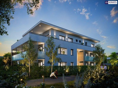 WUNDERSCHÖN UND DURCHDACHT! Moderne 3-Zimmer-Wohnung mit zwei Terrassen – kompakt, hell &amp; zukunftssicher in Graz-Liebenau! Für Schnellentschlossene: Jetzt Küchengutschein im Wert von € 3.000,-- sichern – gültig bis 12.12.2025!