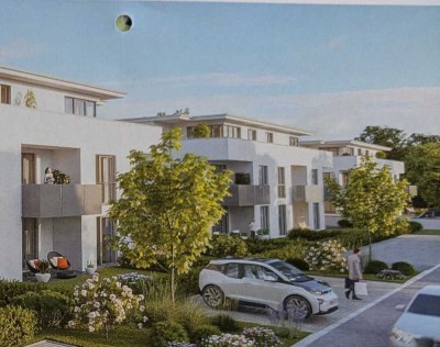 Helle 3-Zimmer Neubau Wohnung mit Balkon im 1. OG in Dietenheim