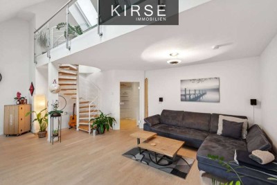 Maisonettewohnung mit Galerie und Südbalkon - Exklusives Wohnen über den Dächern von Ratingen