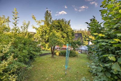 1-3-Familienhaus am Waldrand mit viel Platz und Möglichkeiten, Garage