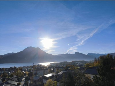 Mansardenwohnung mit beeindruckendem See- u. Gebirgsblick