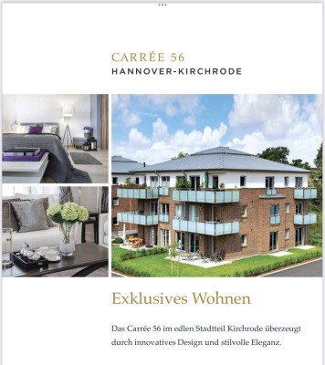 ***KIRCHRODE ***Leben in der Stadtvilla! CARRÉE 56 - Top-Garten-WHG ! 2�Terrassen ! TG-Platz ! EBK