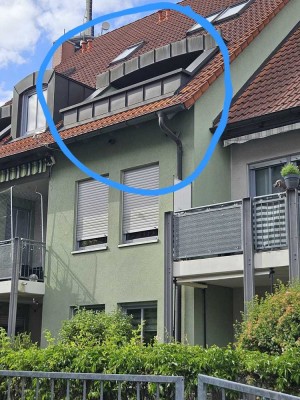 Verkauf einer 2-Raum-Dachgeschosswohnung (vermietet)