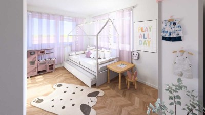 3-Zimmer Neubau Wohnung mit XL Balkon in Aubing