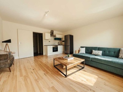 Gemütliche Maisonette Wohnung mit Balkon und grünem Ausblick