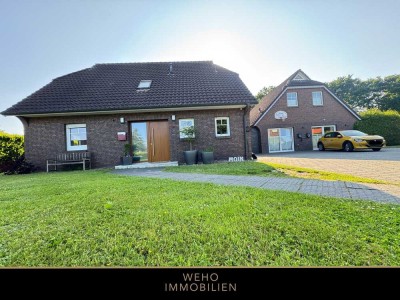 Idyllisches Anwesen mit großem Garten und privater Einfahrt – Wohnen an der Nordsee