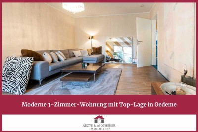 Moderne 3-Zimmer-Wohnung mit Top-Lage in Oedeme