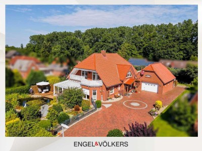 Ihr neues Zuhause an der Nordsee – Stilvolles Haus mit Wintergärten & Gartenparadies