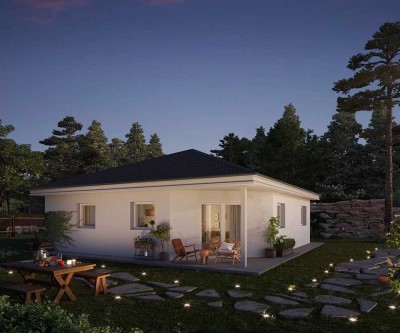 Raus nach Schenkenberg. Grundstück u. Bungalow