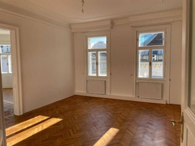Saniere, unbefristete Altbauwohnung nähe Spittelau