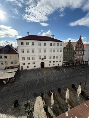 Stilvolle 4-Zi.-Altbau-Whg., Altstadt Landshut, Echtholzparkett, EBK, WG geeignet