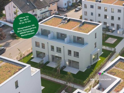 Familienfreundliches Reihenendhaus mit Garten im neuen Wohngebiet