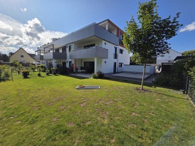 Exklusive 3-Zimmer-Wohnung mit großem Garten in Bahnhofsnähe in Schwabmünchen