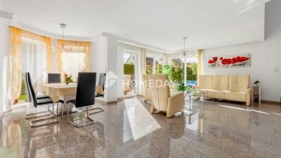 Repräsentatives Haus für Familie & Business: separater Office-Bereich, Sauna, A+