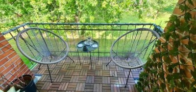 Gemütliche 3 Zimmer Wohnung mit Balkon in Kiel-Holtenau mit Blick ins Grüne