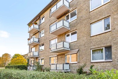 Solide Eigentumswohnung mit Balkon im attrativen Wilhelmsburg